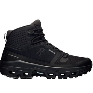 ON Cloudrock Waterproof Hiking Boots Black NWT